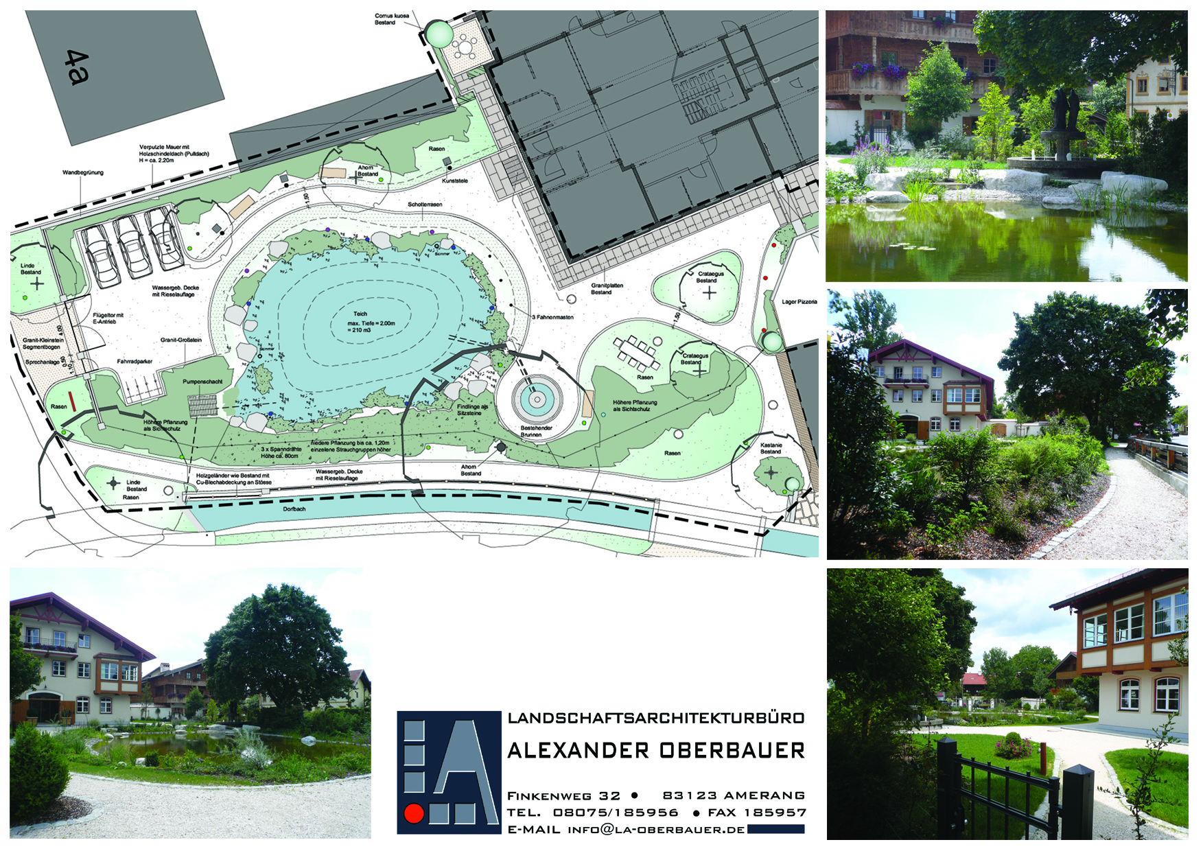 Referenzen Landschaftsarchitektur Oberbauer